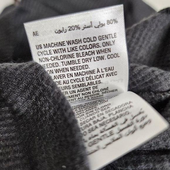 Jenni Intimates Sleepwear Top & Pants 2pc Set Black Tie Dye Size 3X 22/24 NWT - Picture 13 of 15